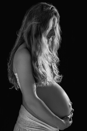 Portrait de femme enceinte